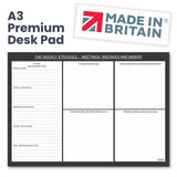 A3 Desk Pad Black