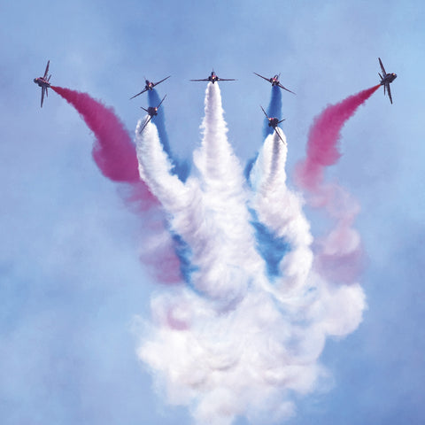 Red Arrows Print 2102
