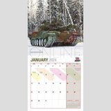 OFFICIAL COMBAT VEHICLES 2024 CALENDAR