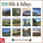 British Hills & Valleys 2026 Calendar by Archie Miles & Laurie Campbell