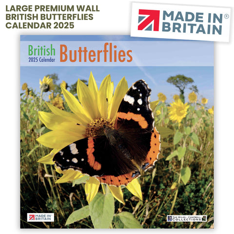 British Butterflies 2026 Calendar by Archie Miles & Laurie Campbell