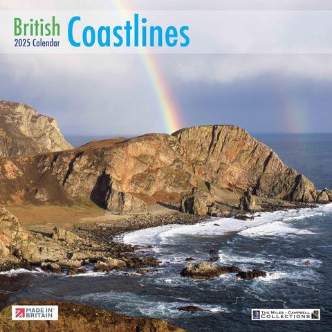 British Coastlines 2025 Calendar by Archie Miles & Laurie Campbell