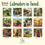 2026 Labradors in Tweed Calendar
