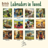 2026 Labradors in Tweed Calendar