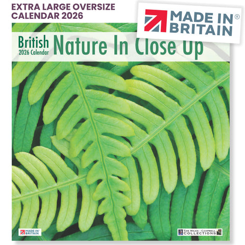 British Nature in Close Up 2026 Calendar by Archie Miles & Laurie Campbell