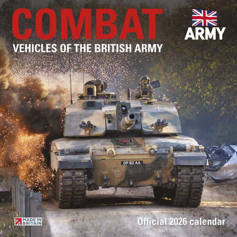 OFFICIAL COMBAT VEHICLES  2026 CALENDAR