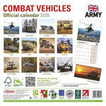 OFFICIAL COMBAT VEHICLES  2026 CALENDAR