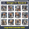 Dogs in Space 2025 Calendar