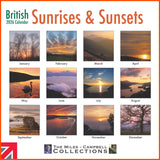 British Sunrises & Sunsets 2026 Calendar by Archie Miles & Laurie Campbell
