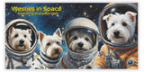 Westies in Space 2025 Calendar