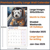 Dogs in Space 2025 Calendar