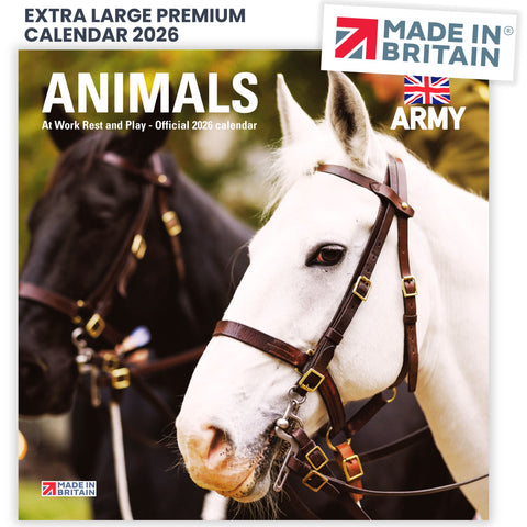 OFFICIAL ARMY ANIMALS  2026 CALENDAR