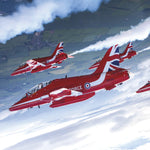Red Arrows Print 2108