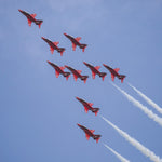 Red Arrows Print 2109