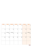 Personalised calendar