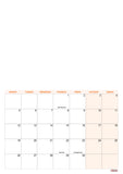 Personalised calendar