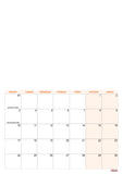 Personalised calendar