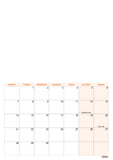 Personalised calendar
