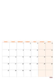 Personalised calendar