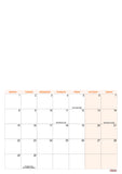Personalised calendar