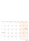 Personalised calendar