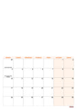 Personalised calendar