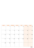 Personalised calendar