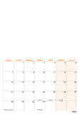 Personalised calendar