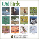 British Birds 2026 Calendar by Laurie Campbell