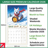 2026 Westie Wonders Calendar