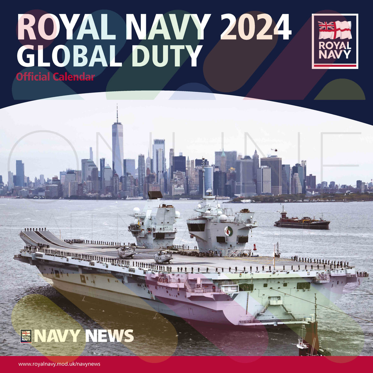 2025 OFFICIAL ROYAL NAVY CALENDAR Online Calendar Shop Royal Navy Calendar 2025
