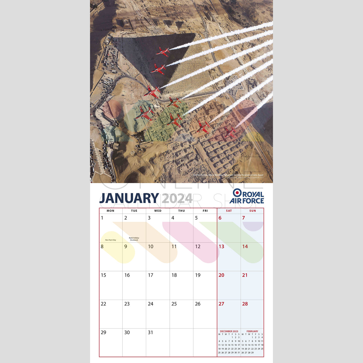 OFFICIAL ROYAL AIR FORCE 2024 CALENDAR Online Calendar Shop