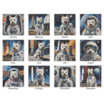 Westies in Space 2025 Calendar