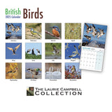 British Birds 2025 Calendar by Laurie Campbell