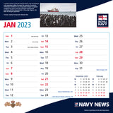 Official Royal Navy Calendar 2023